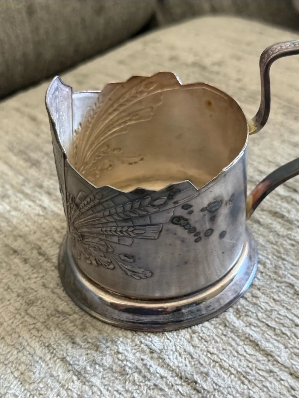Vintage Soviet Cup Holder 